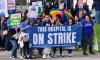 Largest Nurses Strike In Massachusetts History Begins At Brigham And Women's Hospital
