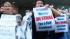 About 4,000 nurses take to picket lines in one-day strike in Massachusetts
