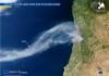 Satellite captures 620km wildfire in Portugal from space