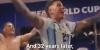 Argentina players sing Falkland Islands song ahead of potential World Cup clash with England
