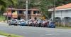 Diners brave long lines for fast food