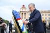 President of Uzbekistan lays wreath at Victory Monument