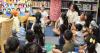 English Learner campers present gift to Ward