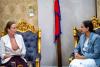 Health Minister Nisha Mehta Meets Norwegian Ambassador Dagny Mjos