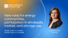 New rules for energy communities, participation in wholesale market, and storage use
