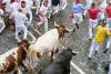 Thirteen seriously injured after third bull run in Spain's Pamplona