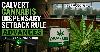 Calvert Cannabis Dispensary Setback Rule Advances To County Commissioners