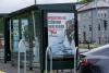 Paul Watson buys ads at bus shelters