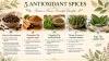 Five Common Spices Offer Antioxidant Benefits Beyond Turmeric, Research Shows
