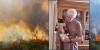 British couple’s ‘sheer panic’ after fleeing south-west France wildfires