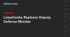 Lukashenka Replaces Deputy Defense Minister