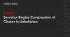 Servolux Begins Construction of Cluster in Uzbekistan