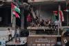 Gaza: Football fans watch the World Cup amid the rubble in tribute to those killed
