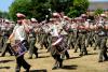 'Excited' Royal Marines Band Service musicians brave scorching weather in run-up to 'prestigious' performance
