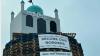 Mosque effigy atop Northern Ireland bonfire sparks outrage; man arrested after anti-Muslim display