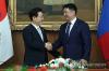 (LEAD) Lee, Mongolian president pledge closer cooperation on critical minerals, trade, advanced tech