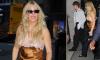 Ellie Goulding, 39, turns heads in a sheer lace top as she enjoys a date night in New York with boyfriend Beau Minniear, 29, after attending Taylor Swift's wedding