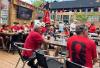 Beach pubs see steady flow of FIFA World Cup soccer fans as tournament nears its final stages