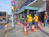 Work on F Train stop continues in Jamaica
