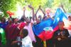 Members of Haiti team return as heroes despite loss