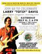 Second historical marker on Arkansas River Delta Blues Trail to honor Larry “Totsy” Davis in England