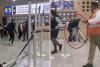 Wild footage shows violent brawl erupt after drunken passengers were thrown off flight at Mexico City airport