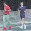 French President Emmanuel Macron Jogs in Ankara During NATO ...