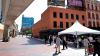 New public plaza opens at edge of Detroit's Greektown 