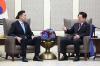 Lee meets Mongolia's No. 2 and No. 3 to advance 'Golden Age' vision
