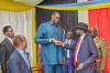 After three years of waiting, South Sudan’s tallest man finally meets Kiir