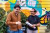 Original muralists come home to Balmy Alley with a grant to save their work