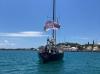 Activist vessel docks in St George’s en route to Europe conference
