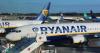 Shattered window injures person and causes panic on Ryanair flight