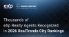 Thousands of eXp Realty Agents Recognized in 2026 RealTrends City Rankings