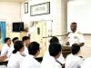 U.S. Naval War College President Addresses Japan Maritime Self-Defense Force Midshipmen During International Naval Review 250