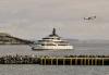 Another luxury yacht visits the isles - blowing our last visitor out of the water