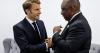 South African president holds talks with Macron during visit to France