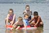 More pleasant weather in Northern Ireland as waterpark in Co Londonderry is certainly making a splash
