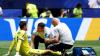Thibaut Courtois injured in Belgium-Spain clash