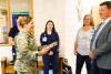 Fort McCoy Garrison commander health organization in Sparta for community partnership