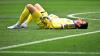 Belgium goalie Courtois wanted to continue playing despite injury