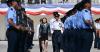 Miss Rosanna Law Inspects Passing-Out Parade for New Police Officers at Hong Kong Police College