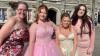 Students let off steam in prom finery