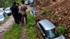 Video: Landslide buries two parked cars in Shimla amid heavy rain