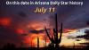Arizona Daily Star on this date: July 11