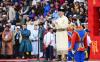 President of Mongolia Khurelsukh Ukhnaa Delivers Opening Remarks at the Naadam Festival