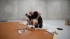 Museum Spreads 800 Pounds of Peanut Butter in Tribute to Dutch Artist
