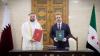 Qatar reaffirms support for Syria, signs diplomatic cooperation MoU