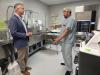 Sen. Marshall visits Clara Barton Hospital
