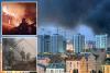 Russia ballistic missile and drone onslaught kills at least 10 in Ukraine